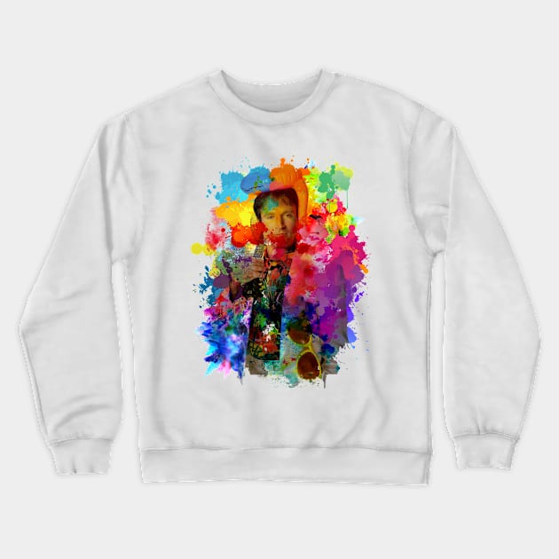 Robi Williams - Splash Water Color Crewneck Sweatshirt by sgregory project